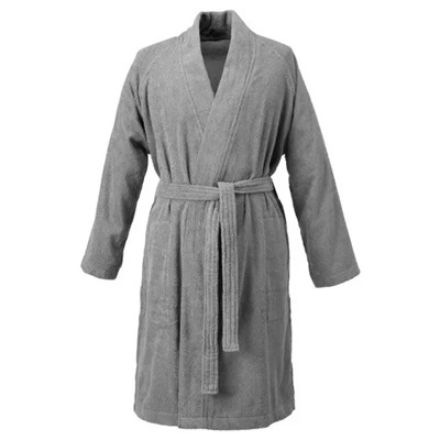 Банный халат серый (размер S/M), ROCKAN Bath Robe Grey (size S/M), произв. IKEA