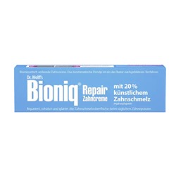 Bioniq Zahnpasta Repair-Zahncreme fluoridfrei, 75 ml Зубная паста, 75 мл