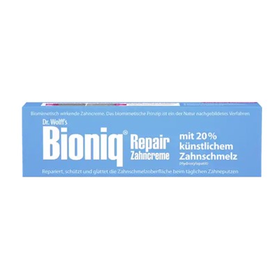 Bioniq Zahnpasta Repair-Zahncreme fluoridfrei, 75 ml Зубная паста, 75 мл