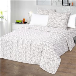 Пододеяльник трикотажный на молнии Эспрессо светлый Арт Дизайн