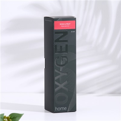 Диффузор ароматический OXYGEN HOME "Rose and fruit", 50 мл, роза и фрукты