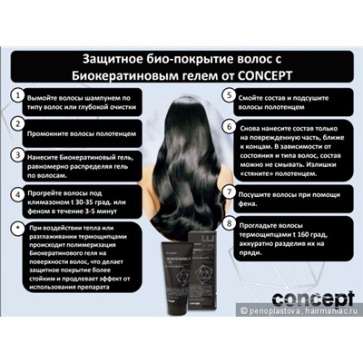 CONCEPT TS Биокератиновый гель (Bio-Keratin Laminage gel), 200мл