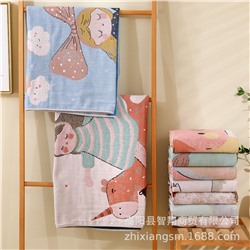 Soft gauze bath towel, tube top, quick dry, wholesale