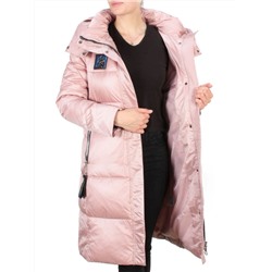 9110 PINK Пальто зимнее женское FLOWERROVE (200 гр. холлофайбера)