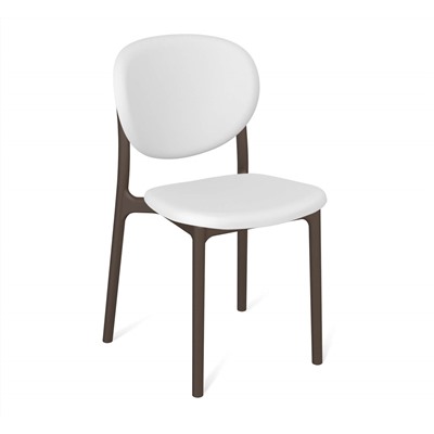 Стул SHT-S180
                        белый / коричневый