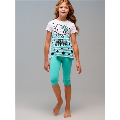 Комплект для девочки: футболка, легинсы