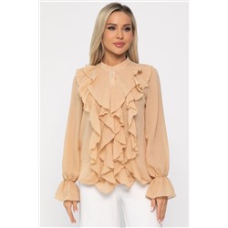 Блуза Розалинда (бежевая) Б13687-5М