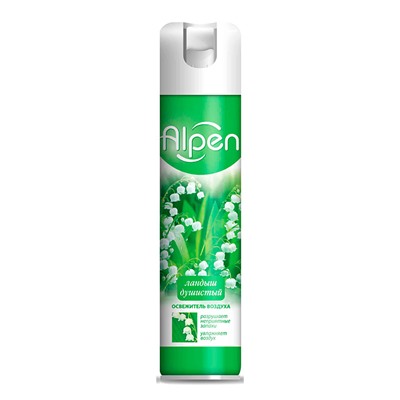 Освежитель воздуха Alpen Ландыш душистый, 300 мл.