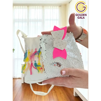 Стильная лаковая сумочка для девочки 21х17 см тип 3