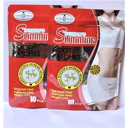 Стопные пластыри для похудения, 10 штук