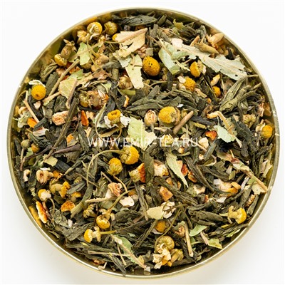 Зеленый чай Японская липа (код 0377)