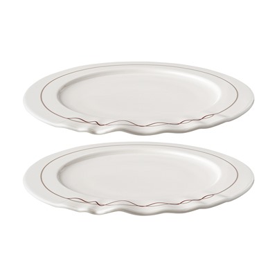 Набор из двух тарелок из коллекции Canto, Ø22 см