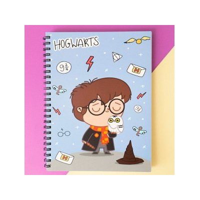 Блокнот на спирали «Among Us», "Кот", "Hogwarts"