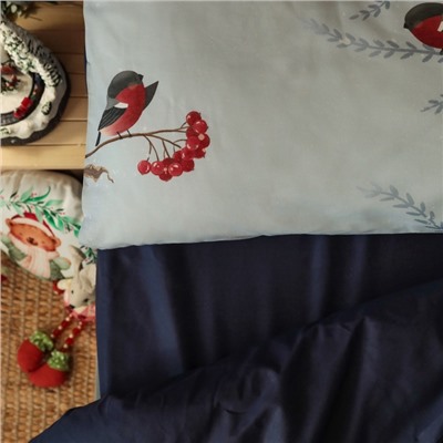 Постельное бельё «"Этель"» 1,5 Christmas night 143х215 см, 150х214 см, 50х70 см -1 шт, 100% хлопок, бязь