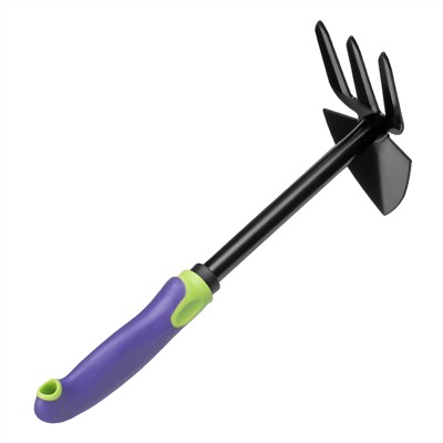 Мотыжка комбинированная, 75х300 мм, стальная, обрезиненная эргономичная рукоятка, LSR1, Palisad