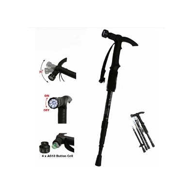 KZ 0087 Трость телескопическая с подсветкой BRADEX «ОПОРА»