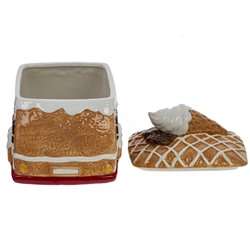 GAEM Конфетница "Пряничный фургон", 2600 мл, L22 W13 H11 см