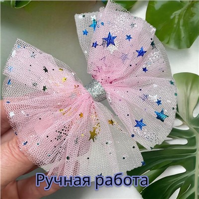 Заколка для волос "Уточка" с бантом УТ17 тип 3