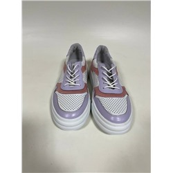 Кеды ED'ART 149.p.lusi22'w. белый розовый лиловый  R
