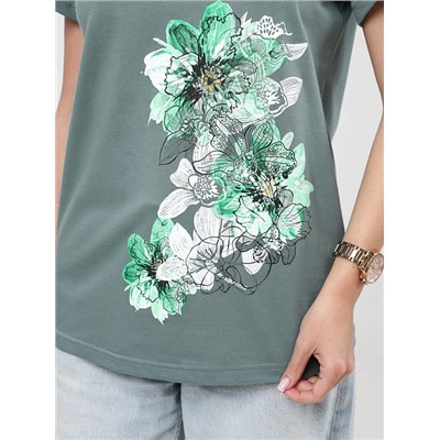 Футболка Вейгела хаки ИвК