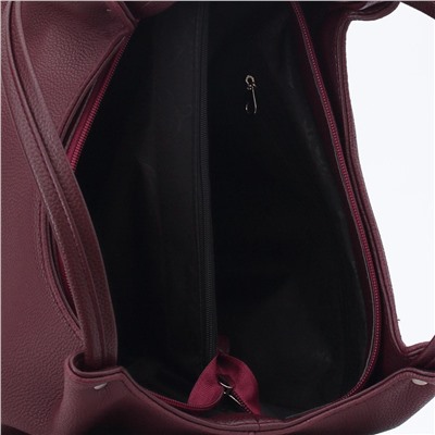 Женская сумка экокожа Richet 2535-08 Бордовый microfiber