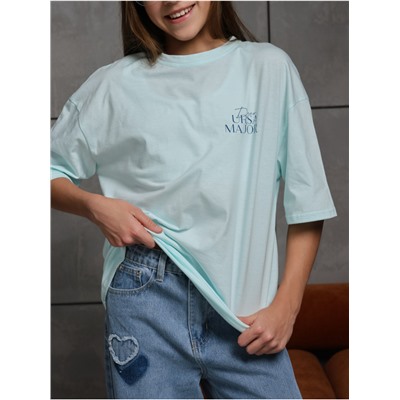 Футболка "Урса" Голубой Девочка