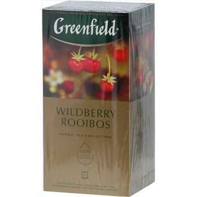 Greenfield. Wildberry Rooibos карт.пачка, 25 пак.