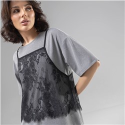 Футболка со съемным топом, Модный тандем (2 в 1)