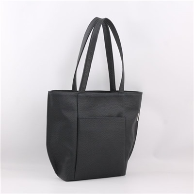 Сумка 1044 матовый черный ФОРМАТ "А4"