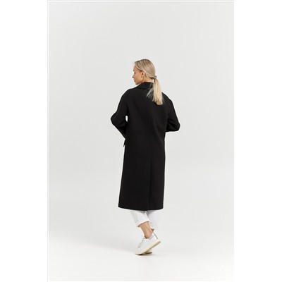 Пальто женское демисезонное 24710 (черный)