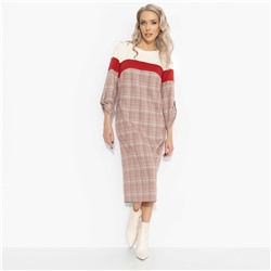 Платье с акцентной спинкой, Влюблена в себя (красное)