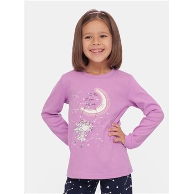 Пижама для девочки Cherubino CSKG 50087-45 Лаванда Baby Boom