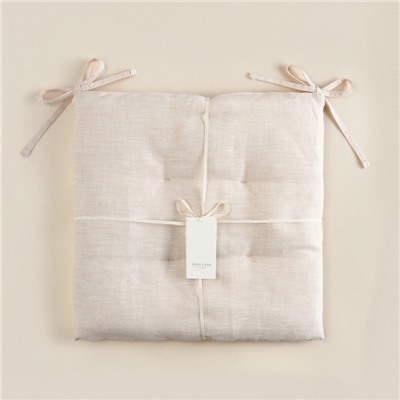 Сидушка SL HOME Gloomy, 42×42 см, лён 100%,180 г/м²
