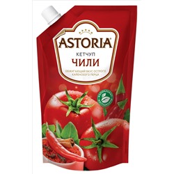 Кетчуп "Чили" ДПД 330гр ТМ "Астория" 1/18
