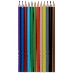 Карандаши цветные Faber-Castell "Ecopen" 12цв., трехгран., заточен., картон, европодвес, с точилкой