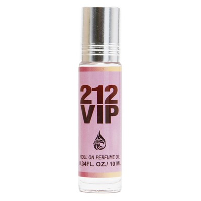 Масляные духи Carolina Herrera 212 VIP Rose For Women roll on parfum oil 10 ml