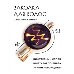 HZF-0327 Заколка Знаки Зодиака - Водолей