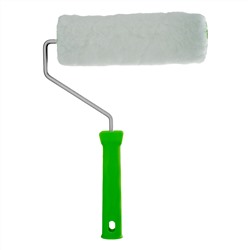 Валик "Искусственный мех" с ручкой, 200 мм, ворс 15 мм, D 48 мм, D ручки 6 мм, полиэстер Сибртех