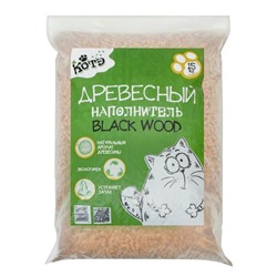 Наполнитель древесный «КОТЭ» Blackwood, 15 л