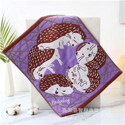 Cotton gauze towel, children's scarf for kindergarten, wholesale