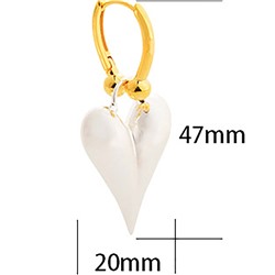 Серьги с замком кольцо арт. 13 4552 (id 286014)