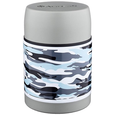 ТЕРМОС AGNESS С ШИРОКИМ ГОРЛОМ 500 МЛ.КОЛБА НЕРЖ.СТАЛЬ (КОР=12ШТ.)