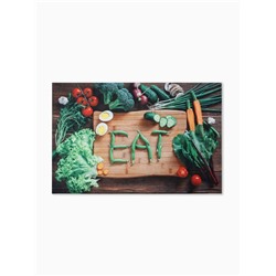 Коврик для кухни Этель «EAT», 38×58 см