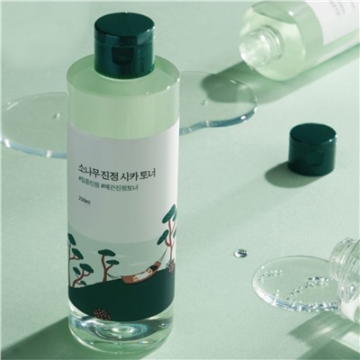 ROUND LAB Тонер для проблемной кожи лица с экстрактами сосны и центеллы / Pine Calming Cica Toner, 250 мл