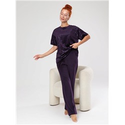 Костюм Элнора жаккард сливовый ИвК