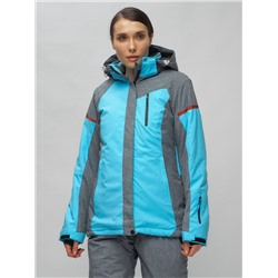 Горнолыжный костюм женский голубого цвета 02272-2Gl