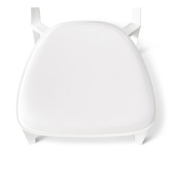 Стул SHT-S111-CN1 с мягкой подушкой из кож.зама
                        белый / белый