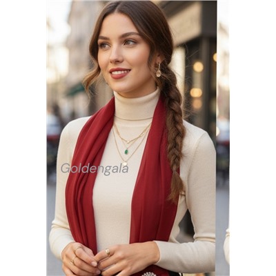 Шарф шифоновый однотонный Арт 0984/10