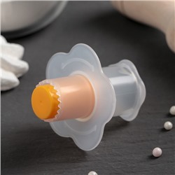 Плунжер кондитерский для заполнения начинкой выпечки Доляна, 6.5×4.5×3 см, МИКС