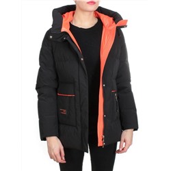 YM 2102 BLACK Куртка зимняя женская MARIA (200 гр. холлофайбера)